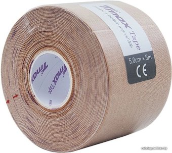 Тейп Tmax Extra Sticky 5 см х 5 м (телесный)