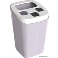 Стакан для зубной щетки и пасты Berossi Breeze АС 17275000 (серая мистерия)