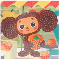 Алмазная мозаика  MultiArt Чебурашка AM15X15-123970