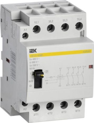 

Контактор IEK MKK22-25-40
