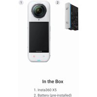 Экшен-камера Insta360 X5 (белый)