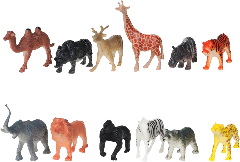 

Набор фигурок Рассказы о животных Животные Африки 2005-5 (12шт)