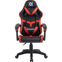 Игровое (геймерское) кресло Defender Synergy (черный/красный)