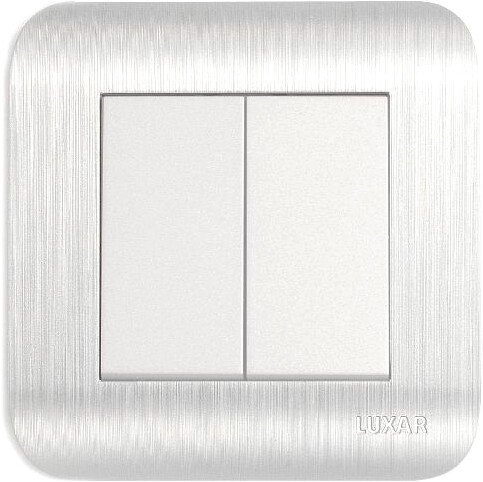 

Выключатель Luxar Deco 10.011.03 (серебристый)