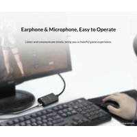 USB аудиоадаптер Orico SKT2-BK