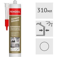 Герметик Penosil General Silicone нейтральный прозрачный 310 мл в Гродно