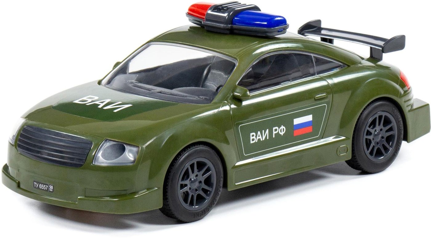 

Легковой автомобиль Полесье Военная автоинспекция автомобиль инерционный РФ 48684