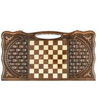 Шашки/нарды Haleyan Армянский узор 11 с ручкой kh064-6