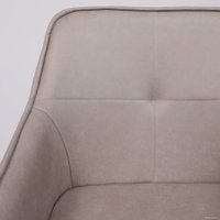 Стул с подлокотниками AksHome Connor (бежевый винтажный 878-66/черный)