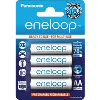 Аккумулятор Panasonic Eneloop AA 1900mAh 4 шт. (BK-3MCCE/4BE)