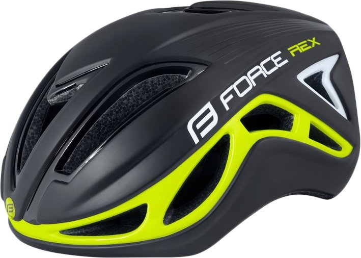 

Cпортивный шлем Force Rex S/M (черный/салатовый)