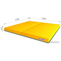 Cпортивный мат Romana 5.013.06 (голубой/желтый)