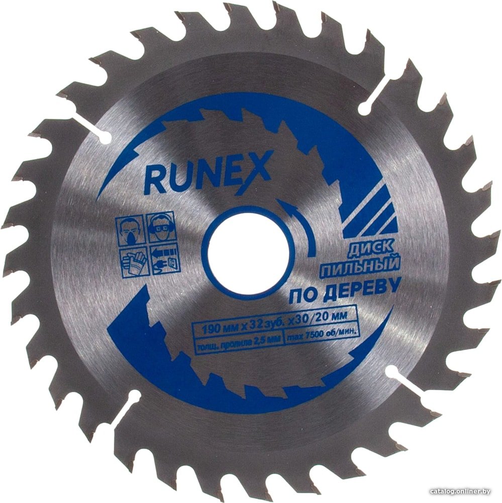 Пильный диск Runex 190х20/30 мм Z32 551009