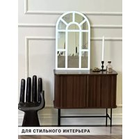 Зеркало eMZe 45x77 UV.ARC.WIND.45.77.BEL (белый с УФ-окантовкой)
