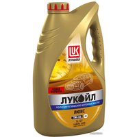 Моторное масло Лукойл Люкс полусинтетическое API SL/CF 5W-40 4л