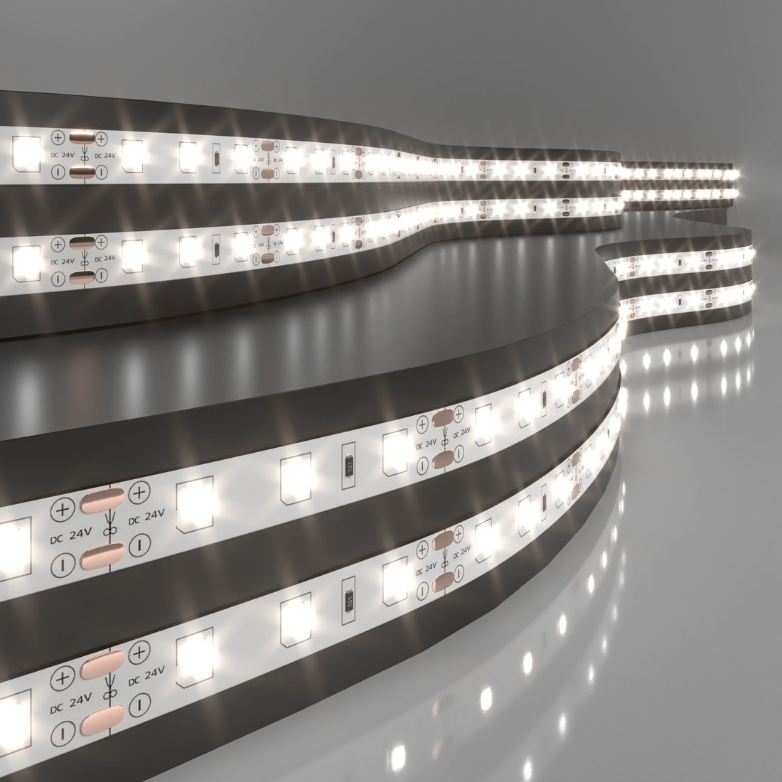 

Светодиодная лента Elektrostandard 24V 4.8W 60Led 2835 IP20 дневной белый a052954