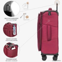 Чемодан-спиннер Verage Vezdehod II Toledo 21002-M 68 см (винный)
