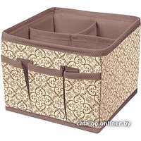 Коробка для хранения Prima House В-11 (коричнево-бежевый)