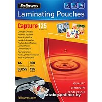 Пленка для ламинирования Fellowes Glossy Polyester Pouches А6, 125 мкм, 100 л