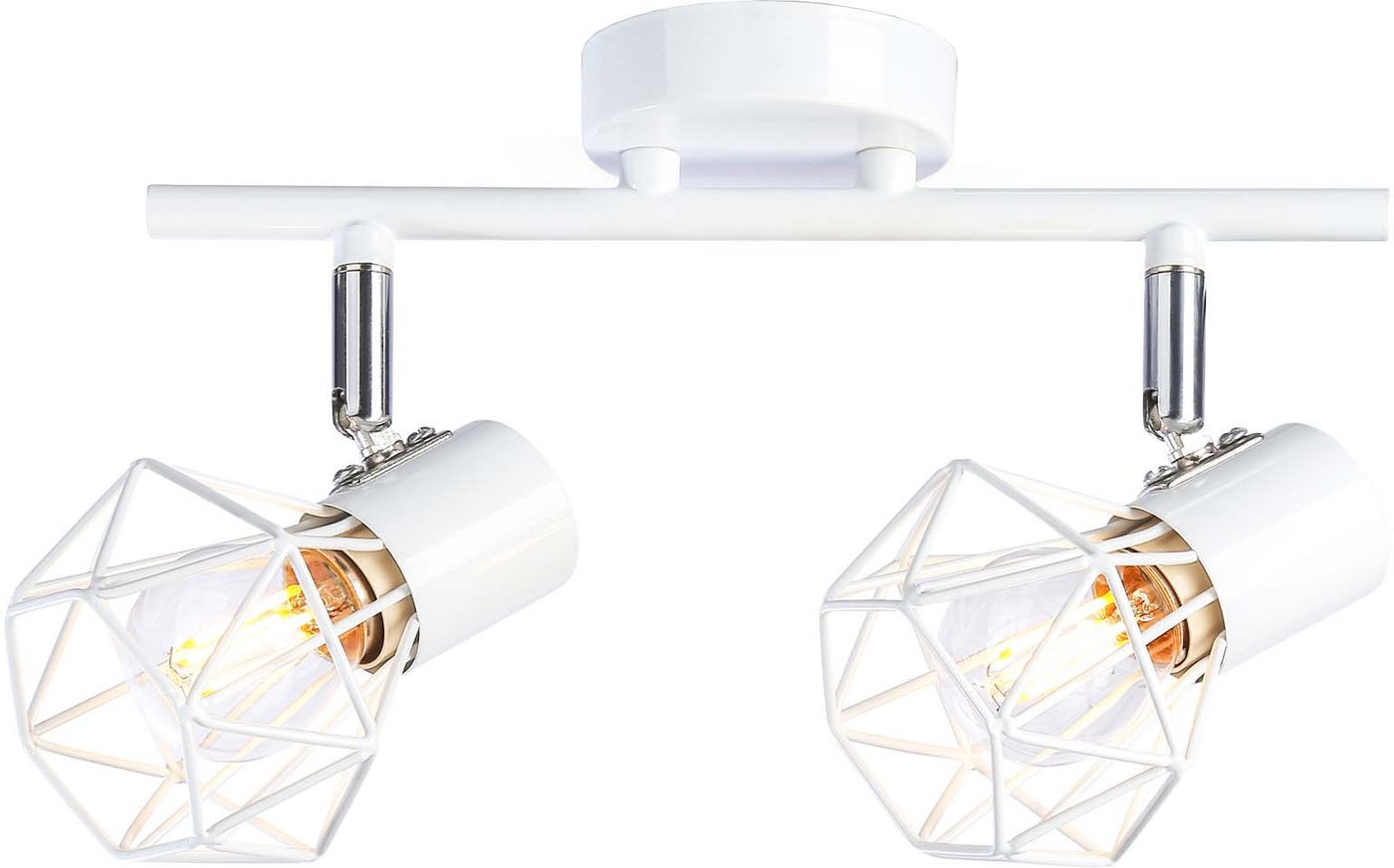 

Спот Ambrella light Traditional TR8628/2 WH/CH (белый/хром)
