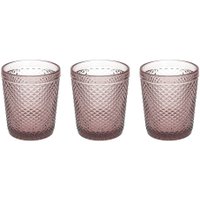 Набор стаканов для воды и напитков Tognana Glass Diamante N3585T65894 (3 шт)