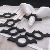 Сервировочная салфетка ОМурМебель Летучая мышь С кольцами (6 шт)