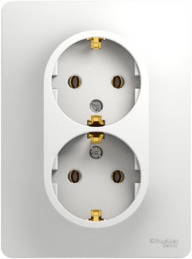 

Розетка Schneider Electric Glossa GSL000124 (белый)