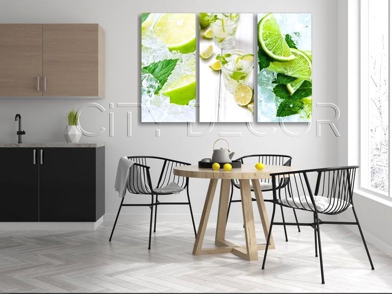 

Модульная картина Citydecor Еда/Напитки 7.60 75x117 см