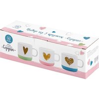 Набор кружек Elan Gallery New Bone China Сердце 230239 в Могилеве