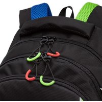 Школьный рюкзак Grizzly RB-452-4f (черный/синий)