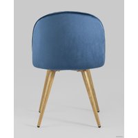 Стул Stool Group Лион Страйпс DC-69030G HLR-63 (велюр голубой)