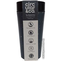 Многоразовый стакан Circular&Co Now 355мл (черный/космический черный)