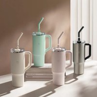 Термокружка Xiaomi Mijia Sippy Cup MJXGB01RM 1 л (розовый)