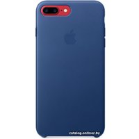 Чехол для телефона Apple Leather Case для iPhone 7 Plus Sapphire [MPTF2]