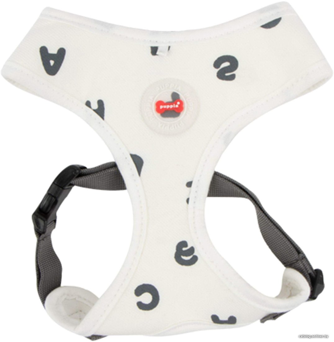Шлея Puppia Algo PARA-HA1532-WH-M (белый)