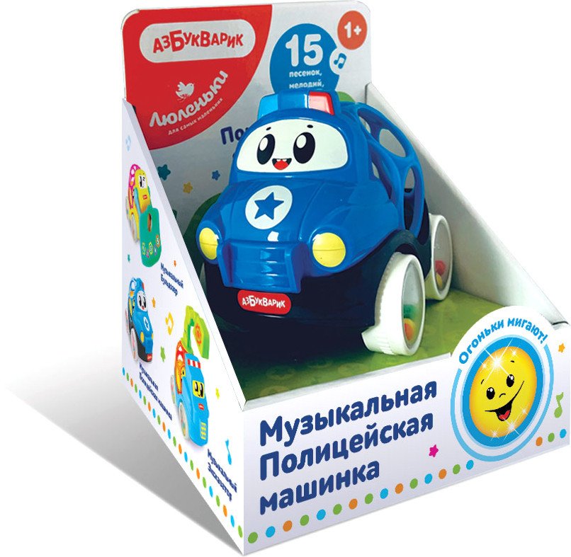 

Интерактивная игрушка Азбукварик Полицейская машинка 2966