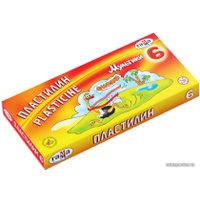 Пластилин Гамма Мультики 280015 (6 цв)