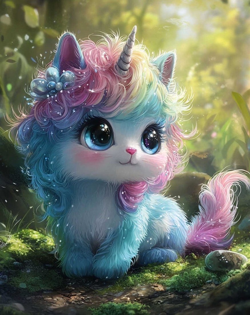 

Алмазная мозаика Феникс+ Маленький единорог 70795