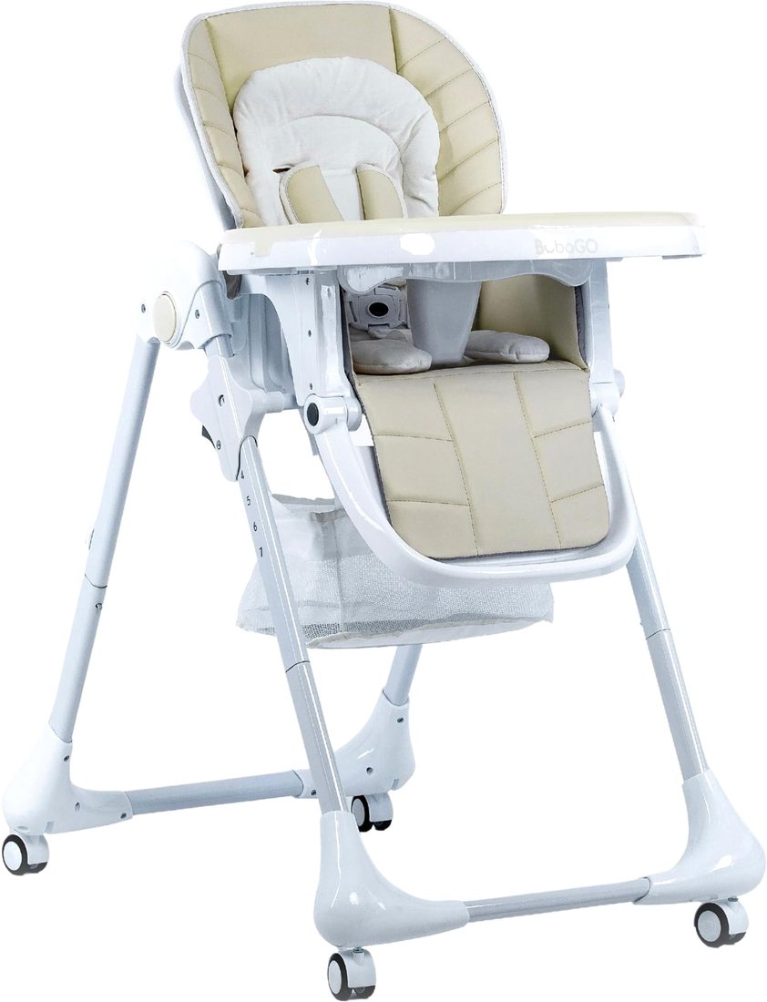 

Высокий стульчик Bubago Amelia (латте)
