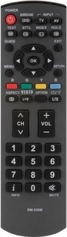 

Пульт ДУ Huayu RM-936M для Panasonic universal