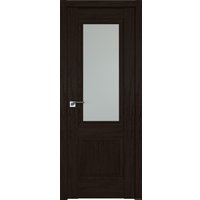 Межкомнатная дверь ProfilDoors 2.37XN L 80x200 (дарк браун, стекло матовое)