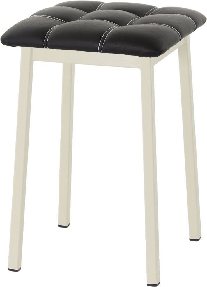 

Табурет AMC Comfort 7К3.1 (кожзам, черный/слоновая кость)