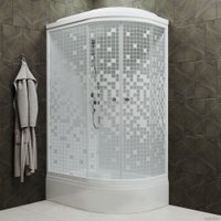Душевая кабина Triton Коралл В3 120x80 L (мозаика)