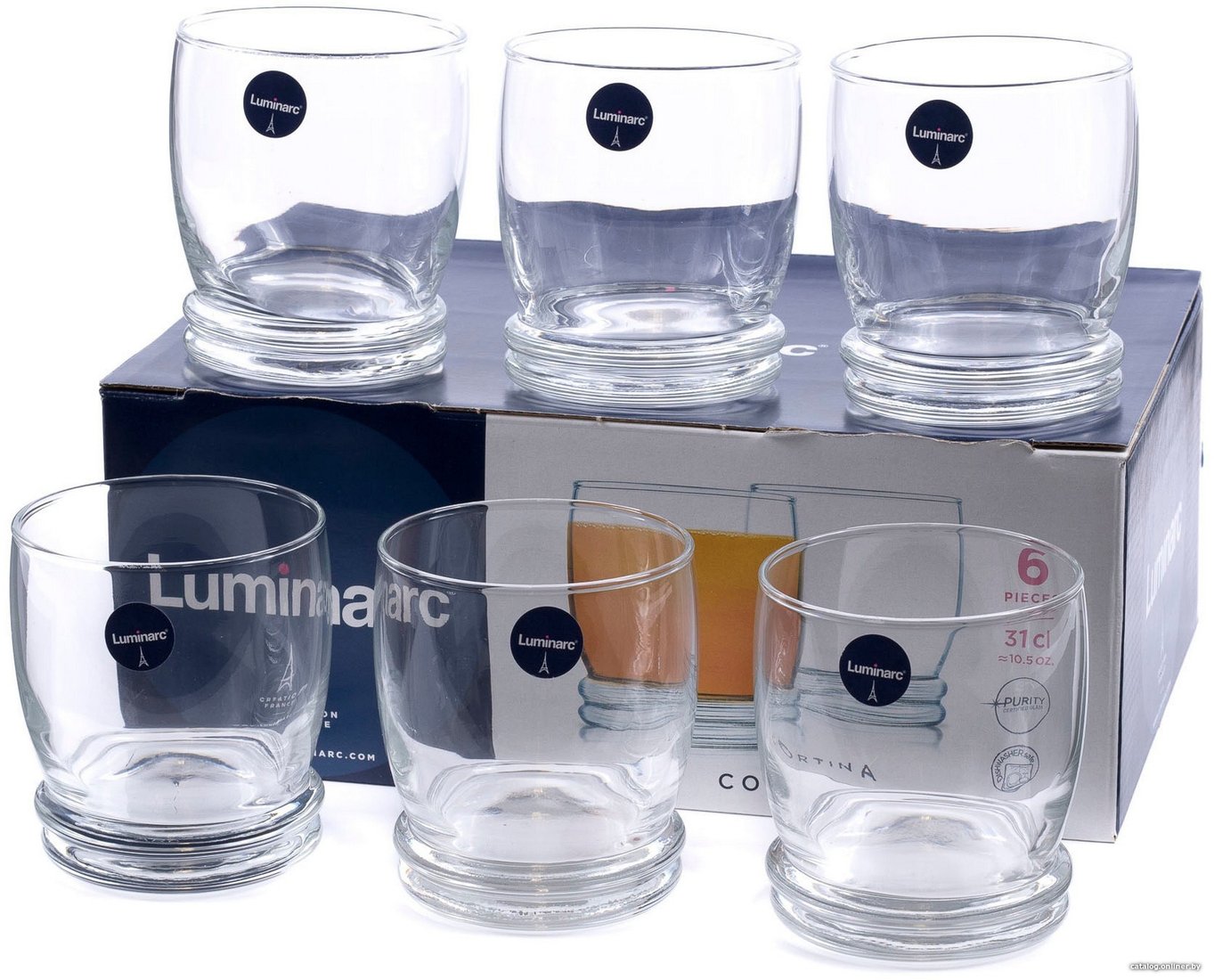 Набор стаканов для воды и напитков Luminarc Cortina N0759