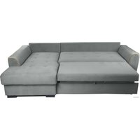 Угловой диван Puffo Тиффани левый Velvet Grey