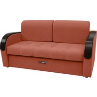 Диван Сириус Лидер-1 НПБ 185x110 (Eva 17 велюр терракотовый)