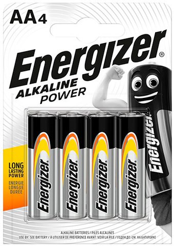 Батарейка Energizer AlkalinePower LR6/AA 4шт