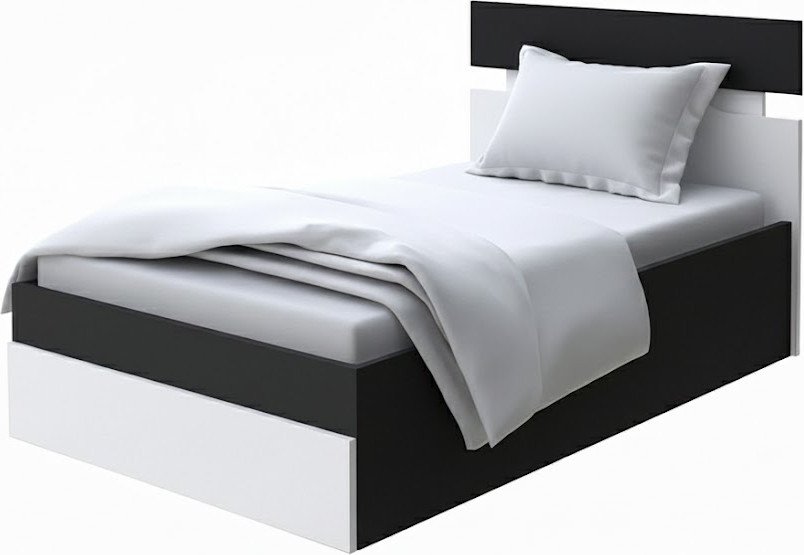

Кровать PROxSON Milton с ПМ 80x200 (черный/белый)