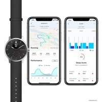 Гибридные умные часы Withings Scanwatch 42мм (черный)