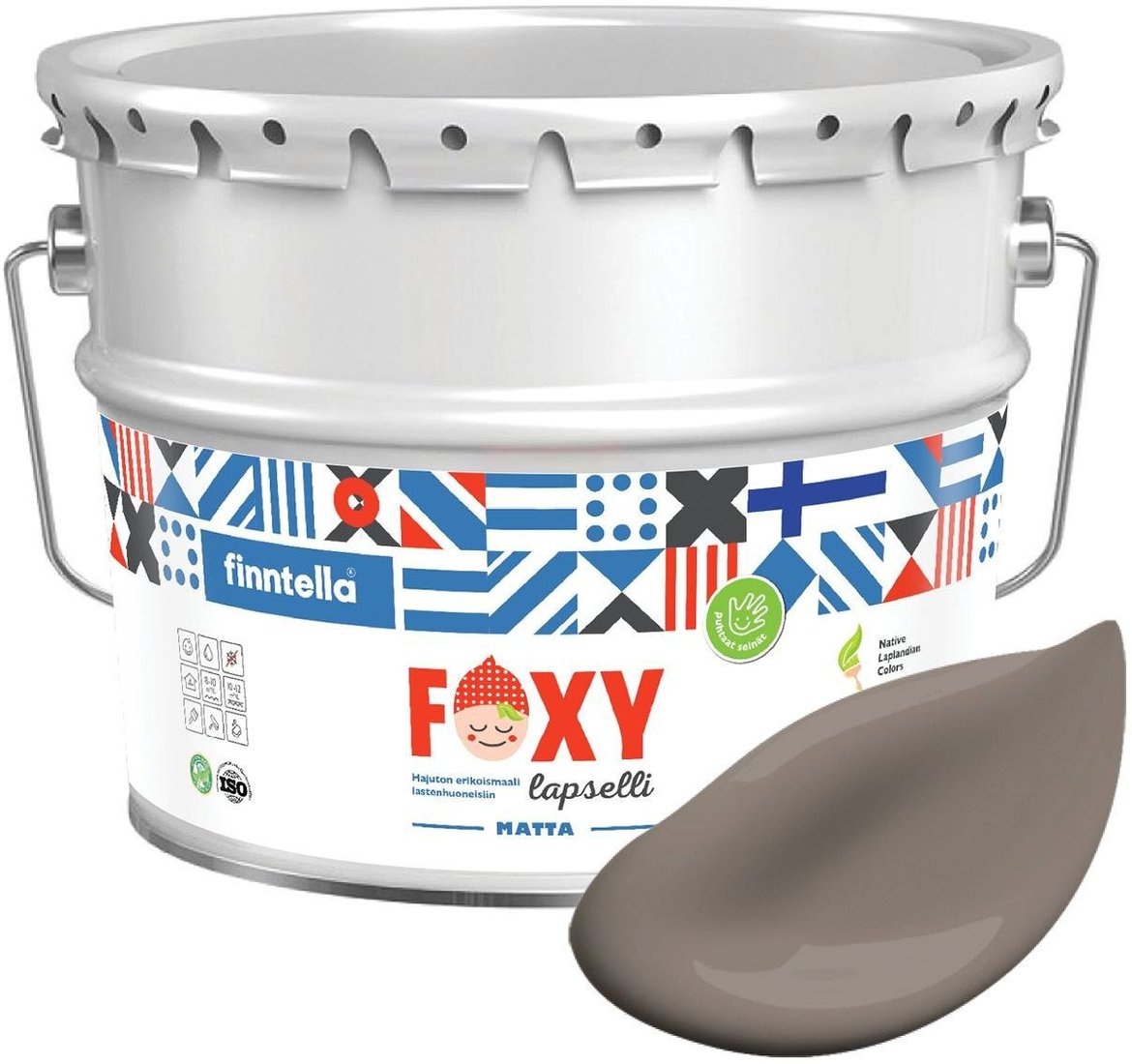 

Краска Finntella Foxy Lapselli Matte Pollo F-50-1-9-FL215 9 л (коричневый)